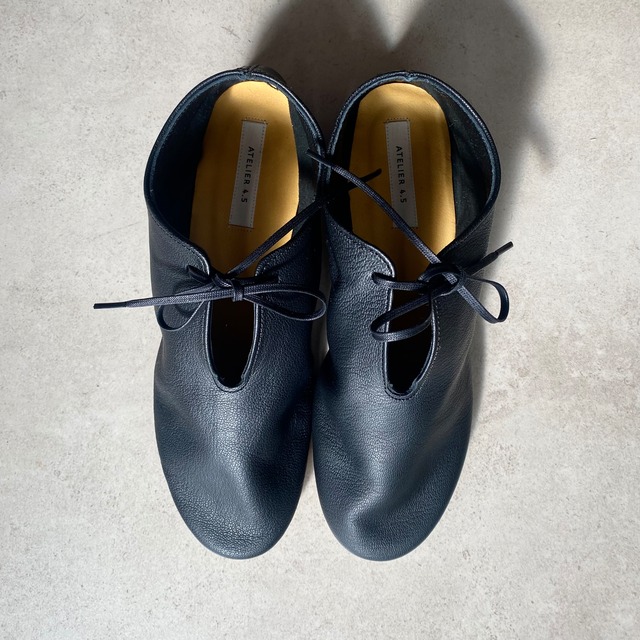 atelier4.5 leather ribbon shoes