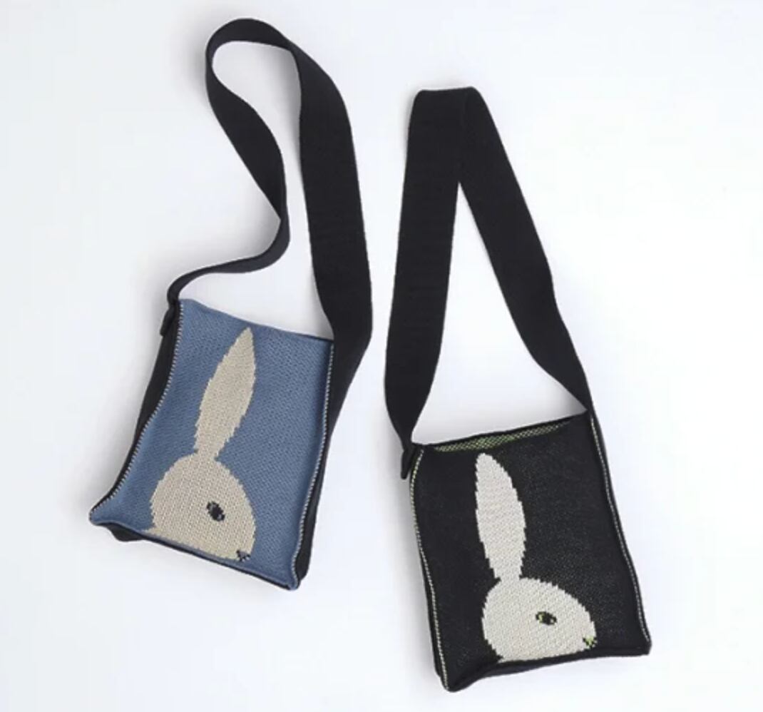 french bull(フレンチブル) / 02231うさぎショルダーバッグ / ブルーグレー・ブラック