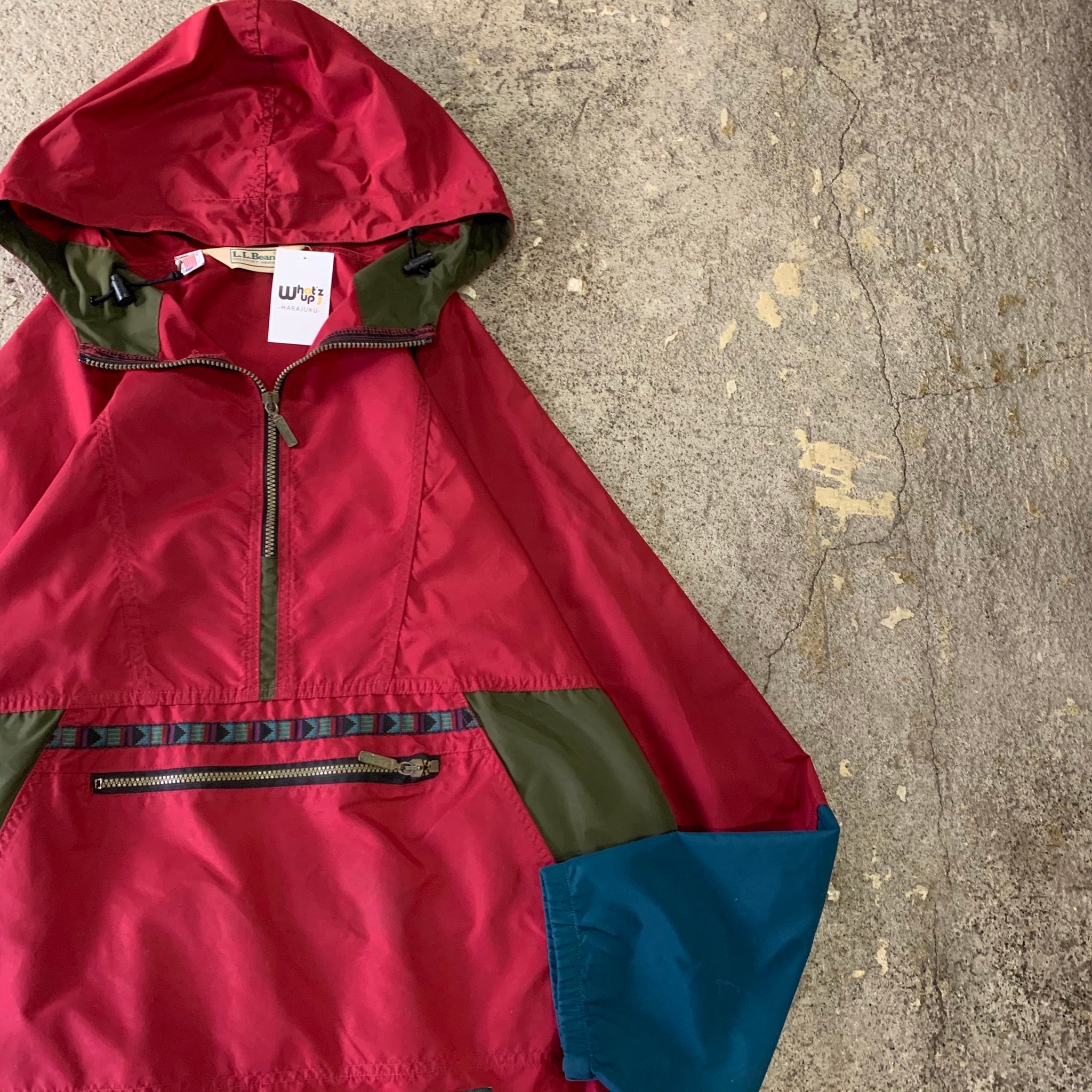 90s LL BEAN Tyrolean nylon anorak | What’z up powered by BASE