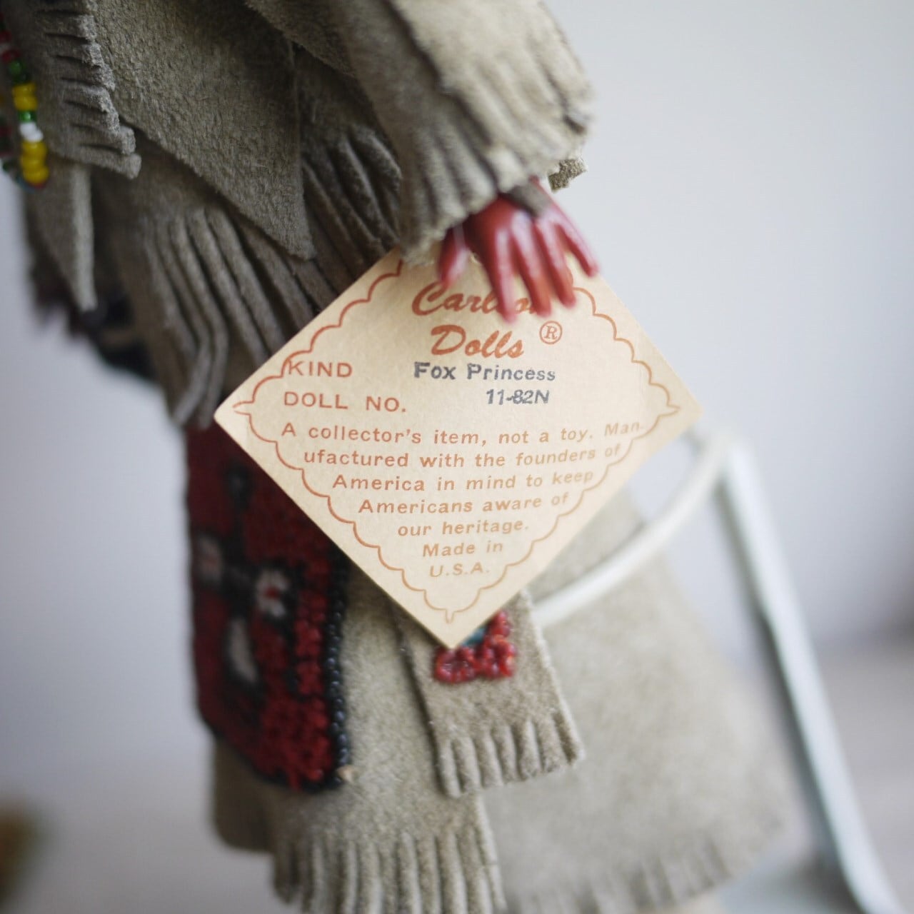 インディアンドール28cm Carlson dolls アメリカ | こりすのパン屋Base