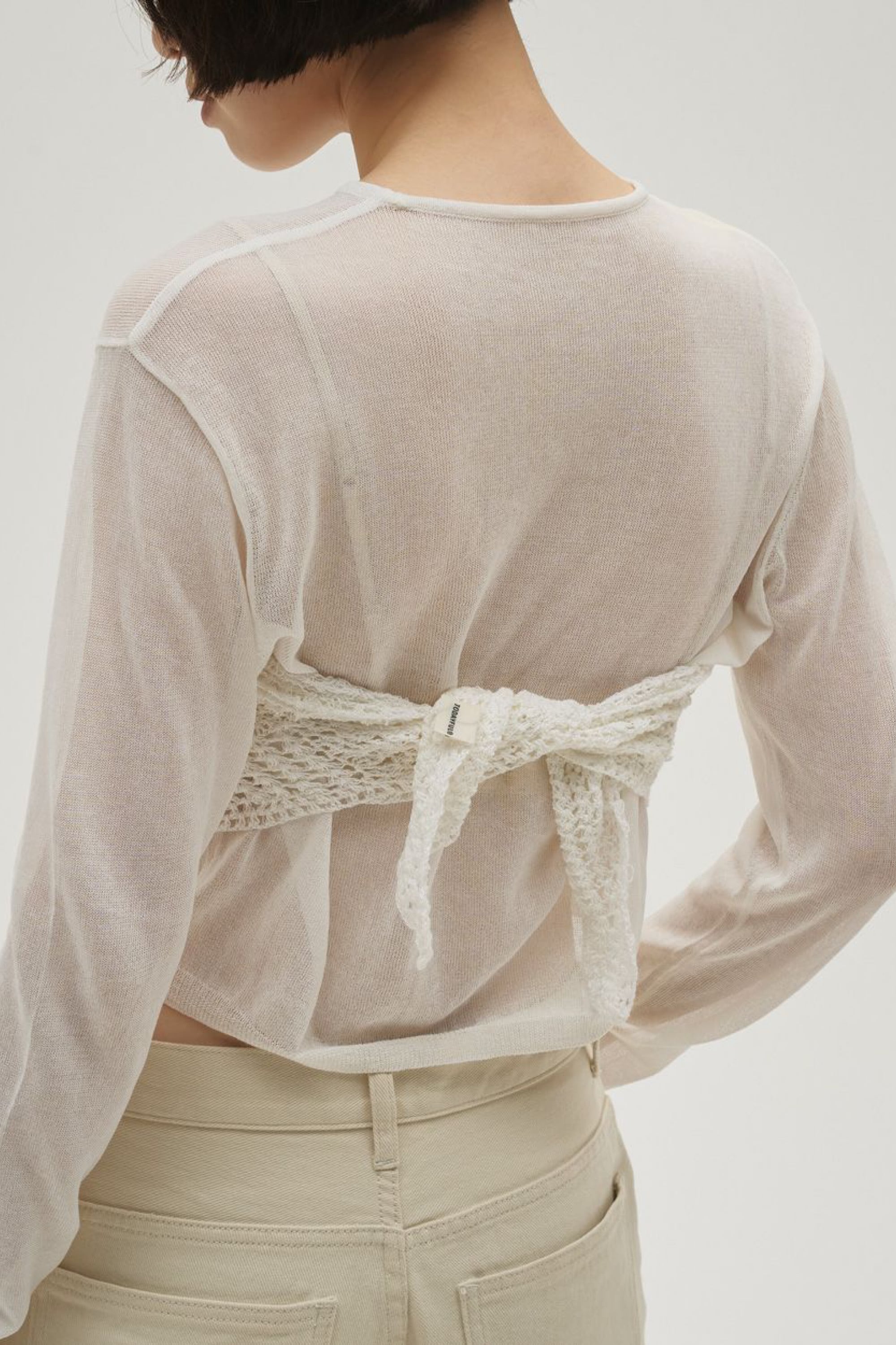 TODAYFUL Crochet Lace Scarf クロシェレーススカーフ Ecru | planet3rd