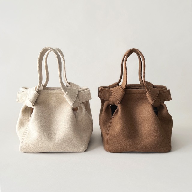 Lauren TOTE petit【 HEAVY MELTON 】