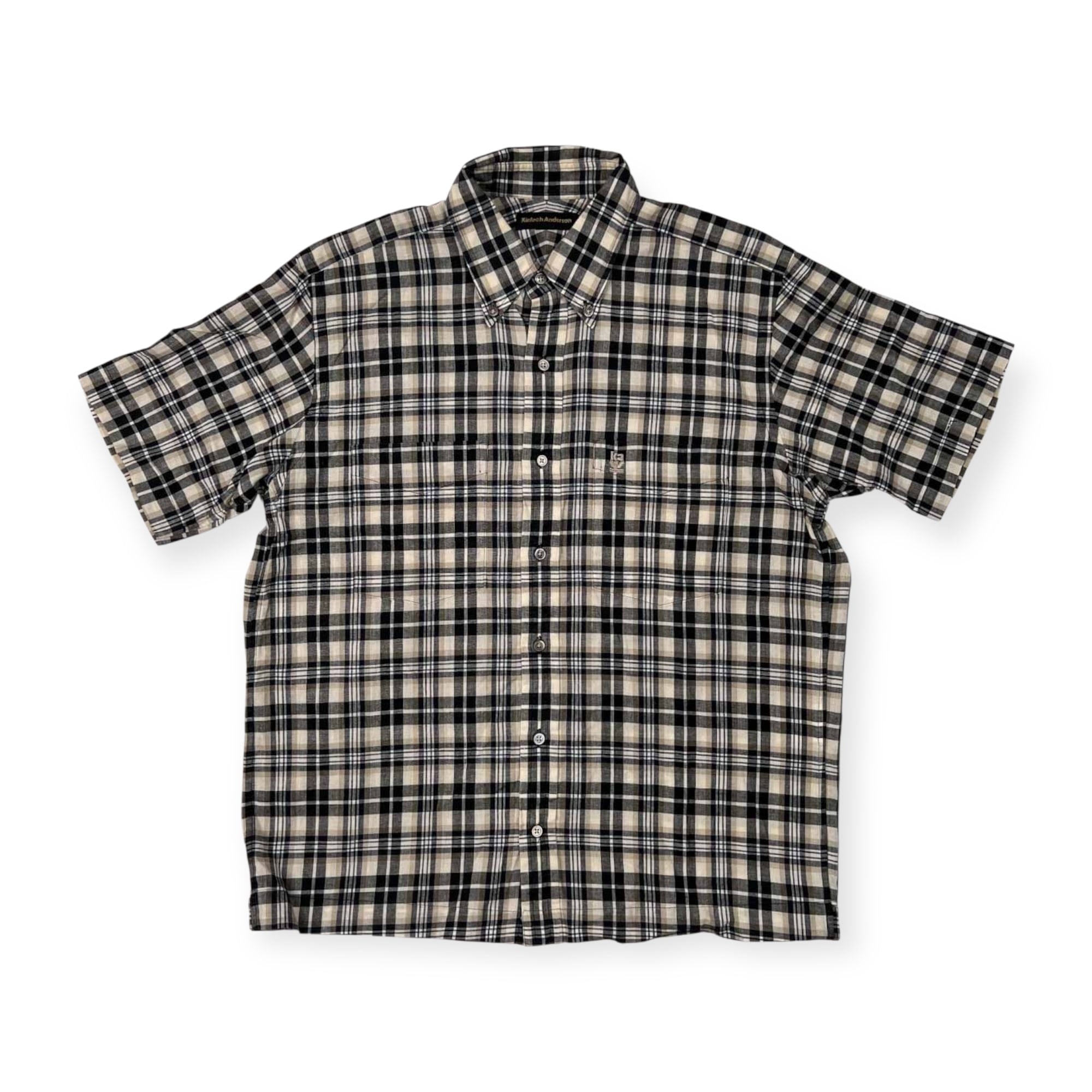 Kinloch Anderson キンロックアンダーソン リネン&コットン チェック柄