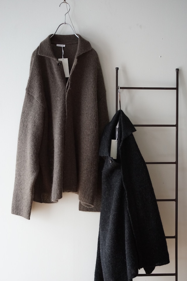 Blanc YM  -Kid Mohair Knit Shirt- / BL-26A-MKS / ブランワイエム キッドモヘア ニットシャツ