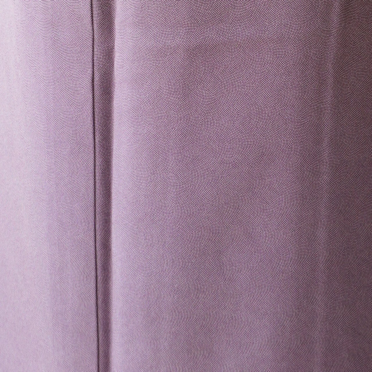 【袷】京紫色 江戸小紋 鮫