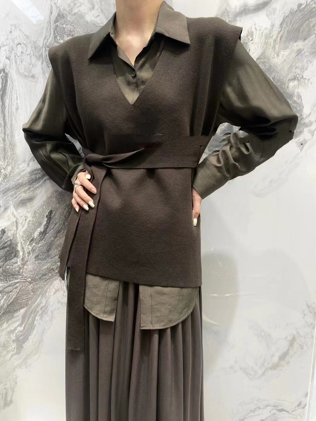 シンプルシャツ　AJ2085-175