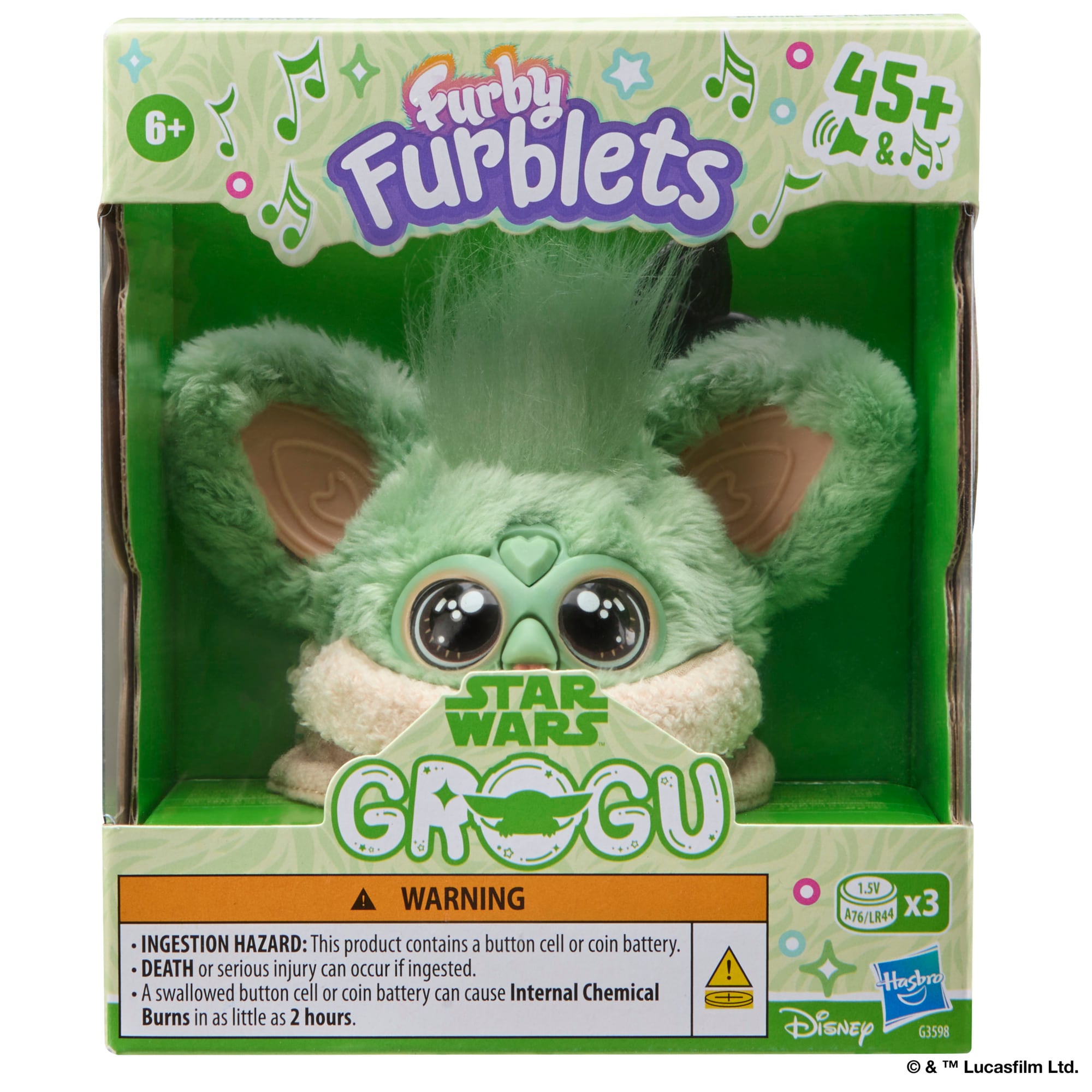 ファービー ファーブレッツ スター・ウォーズ グローグー ミニ電子