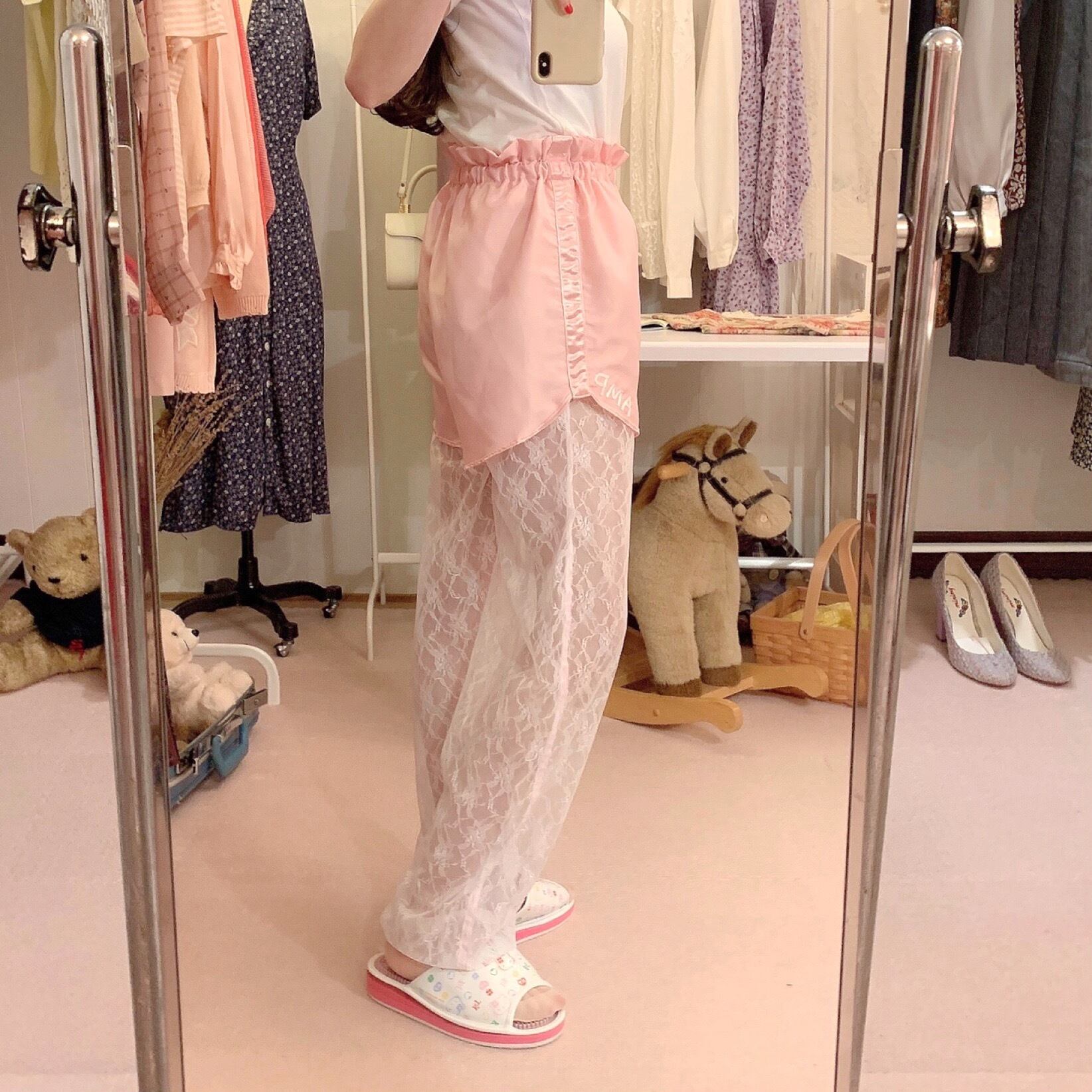 original : heads or tails brother pants WH/PI