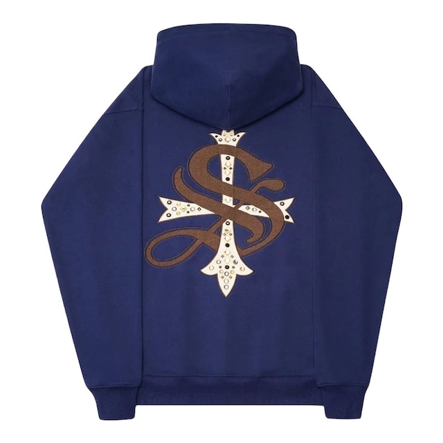 【SUPPLIER】STUDS CROSS HOODIE