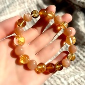 陽光の玉ブレスレット