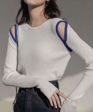 slit design knit 2412