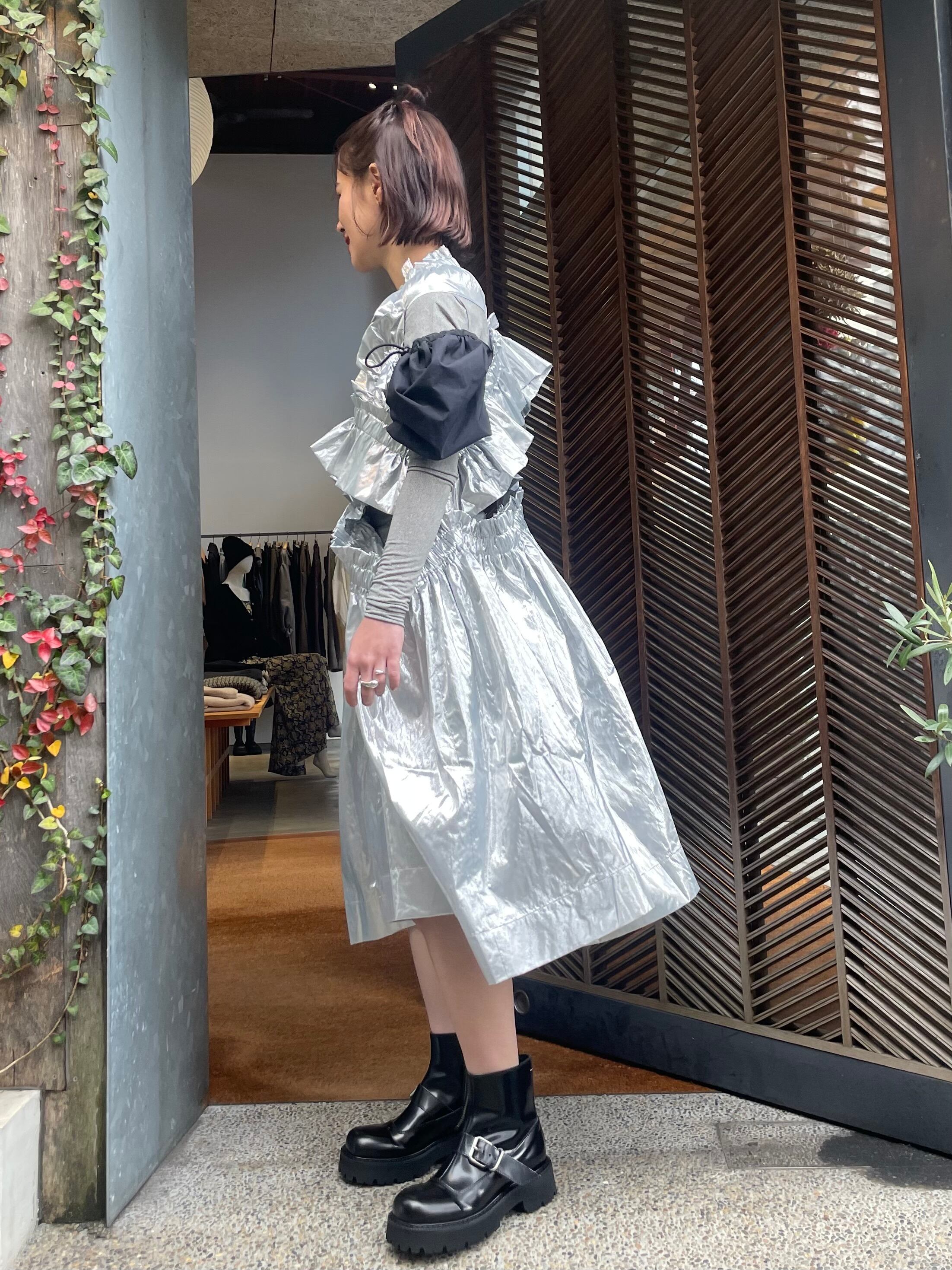 24SS】HOUGA ホウガ / kiki frill dress | TRENTオンラインショップ 
