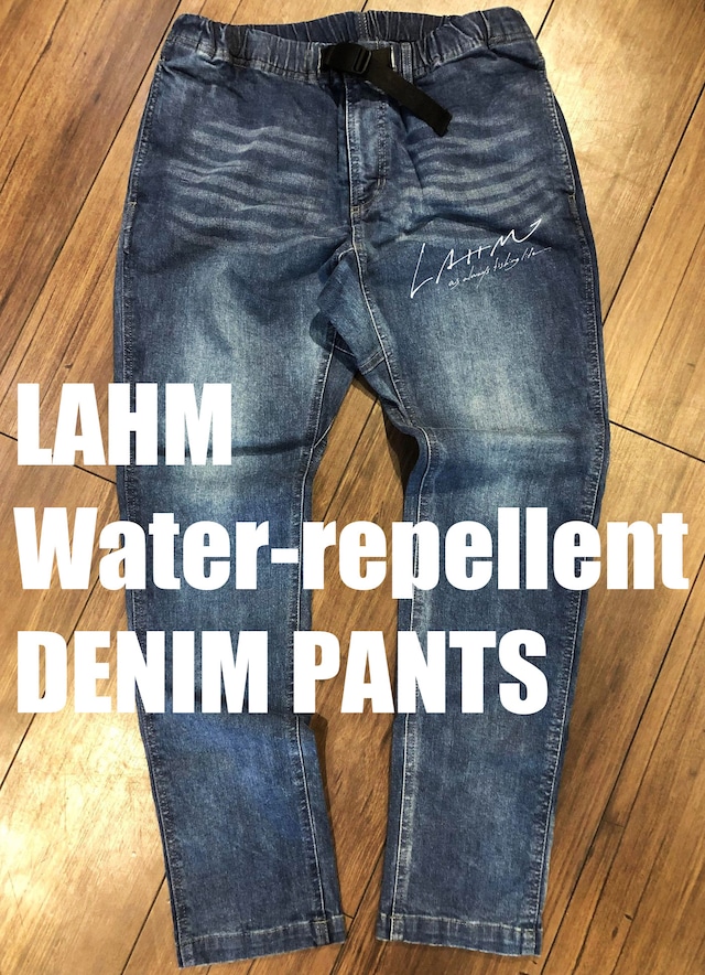 【再入荷しました】【撥水ストレッチ デニム】LAHM Water-repellent DENIM PANTS LAHM/エルエーエイチエム