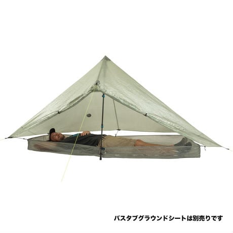 未使用 ゼットパックス Zpacks Hexamid Pocket tarp w/Doors ヘキサミッドポケットタープダブルドア テント タープ シェルター 登山 アウトドア