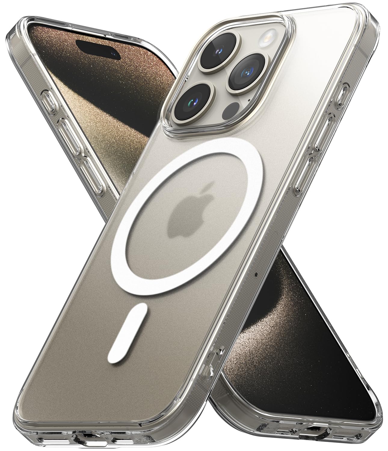 【Ringke】iPhone 15 Pro 対応 ケース フュージョン(マグネットマットクリア)