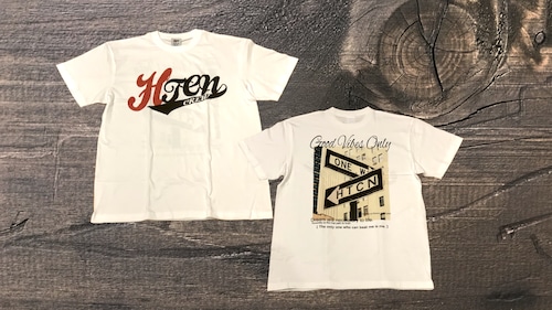 HTCN T-SHIRT ONE WAY【WHITE】