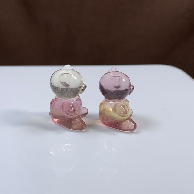 11.可愛い仲良しくまちゃんペア・フローライトくま