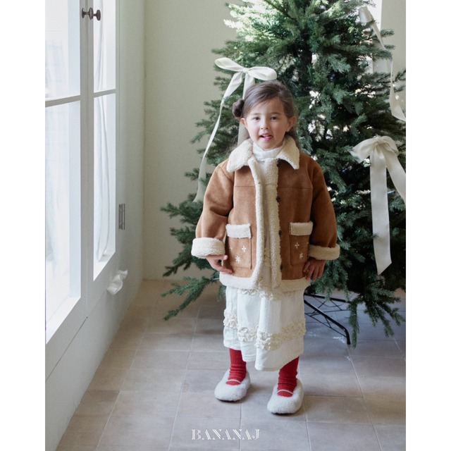 《予約》BANANA J ¨ bear mink mustang jacket