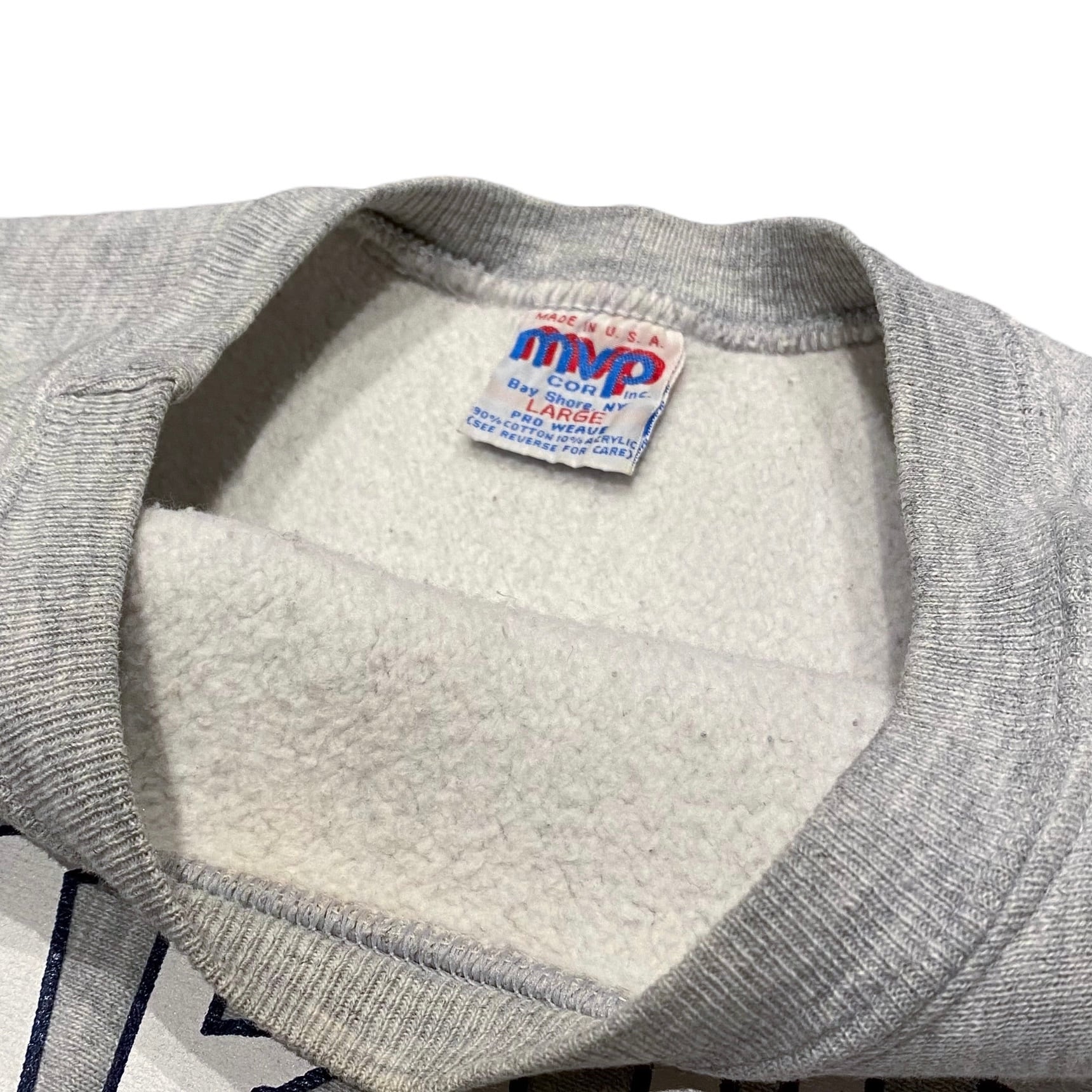 90's USA製 MVP Reverse Weave Type Sweat L /リバースウィーブタイプ プリント スウェット トレーナー 古着  ヴィンテージ