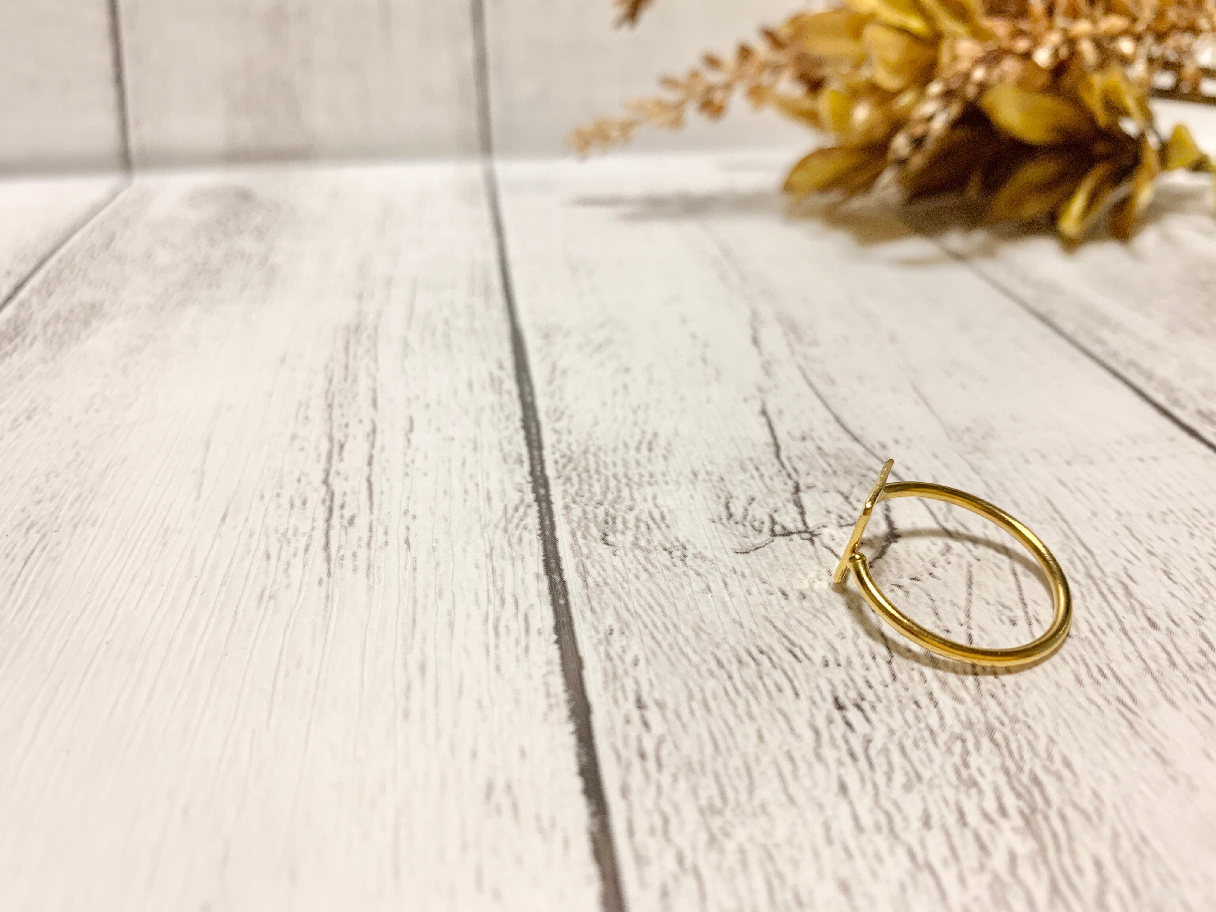 トルコ真鍮リングF