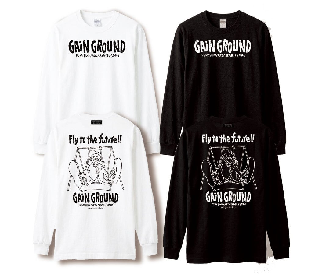 サバシスター　GAIN GROUND コラボTシャツ なちロゴPart1 ラグラン長袖 | GAIN GROUND