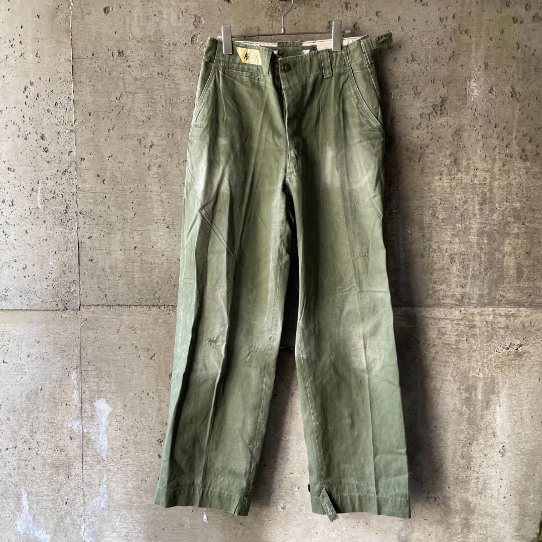 AZ17】本物 US ARMY M43 M-1943 米軍 フィールドパンツ | ビンテージ 