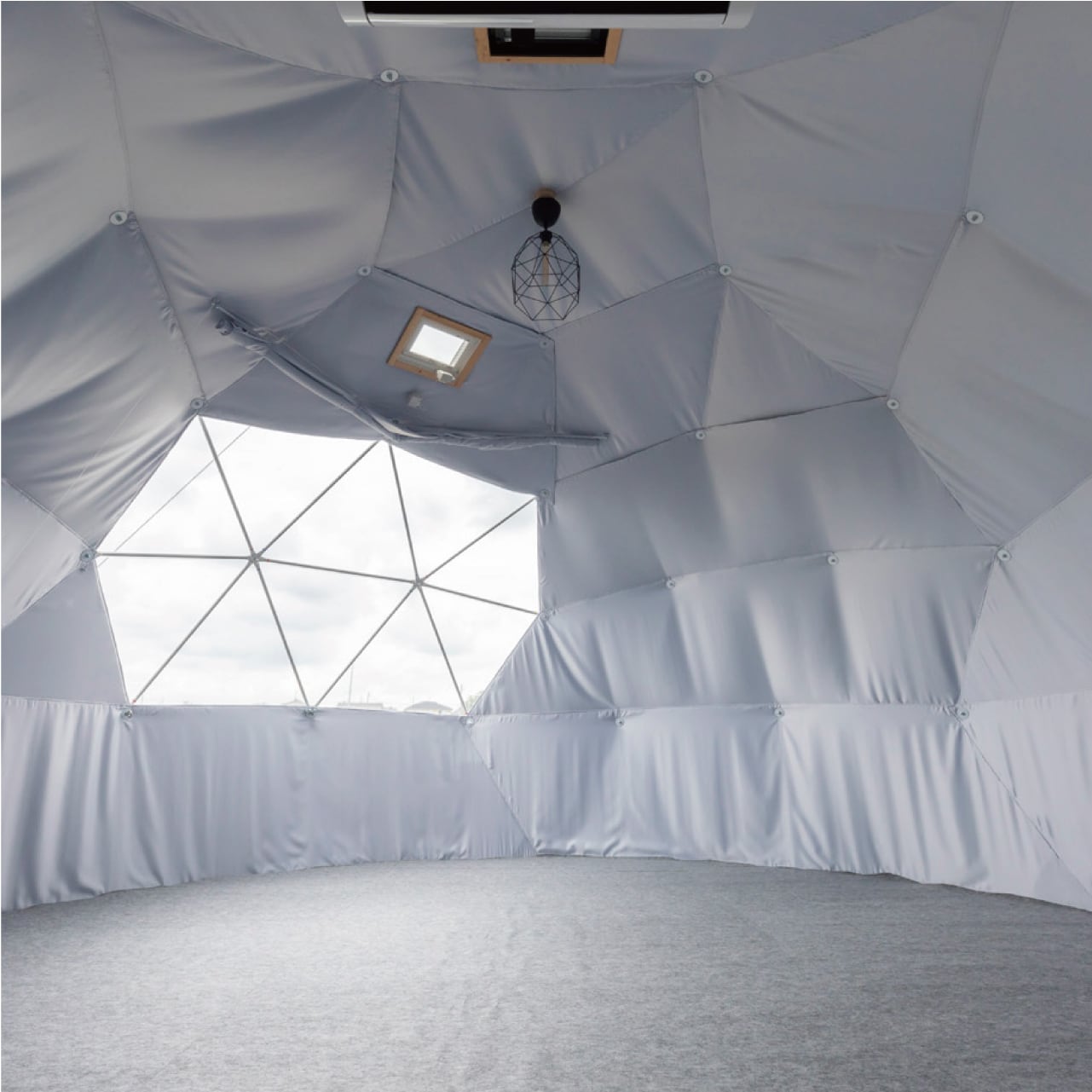 STEELPIPE 3v] 宙のドーム直径5m スチールパイプ 3V 日本製