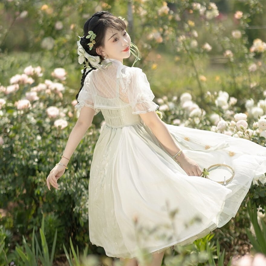 華ロリ 中華ロリータ チャイナ風 セットアップ ショール JSK