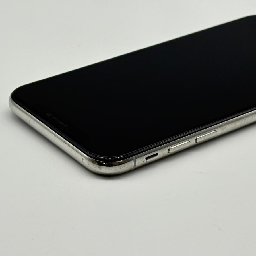 iPhoneX 256GB SIMフリー Apple シルバー ドコモ SIMロック解除済み