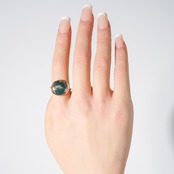 【16号】モスアゲート リング