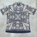 “Size M”Polo Ralph Lauren CALDWELL Silk × Linen Shirt”Persian Rug “