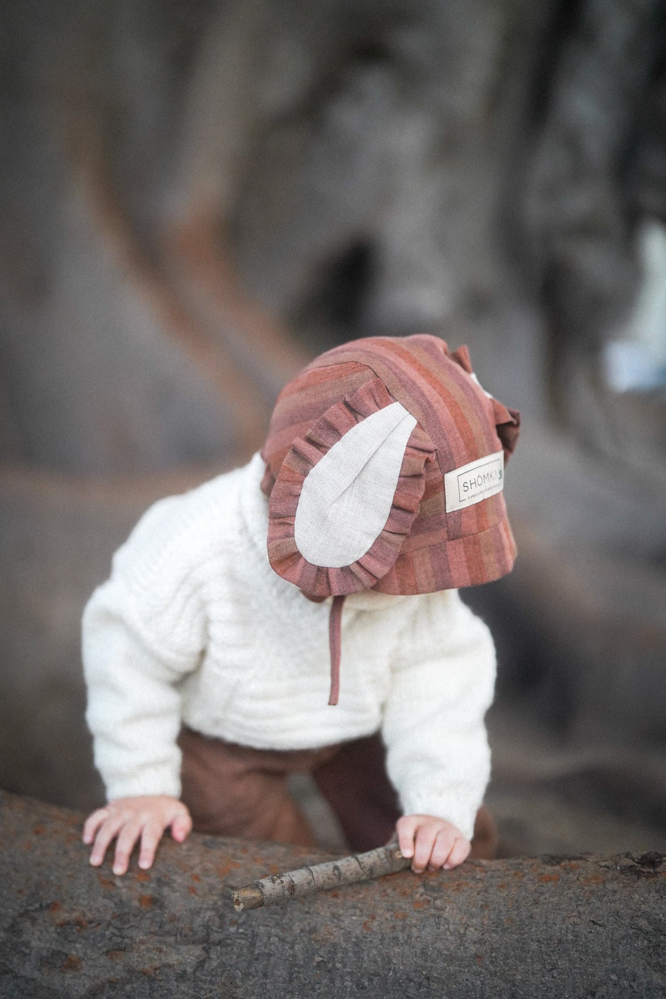 SHÓMKA 】Earthwood Puppy Hat | upendi