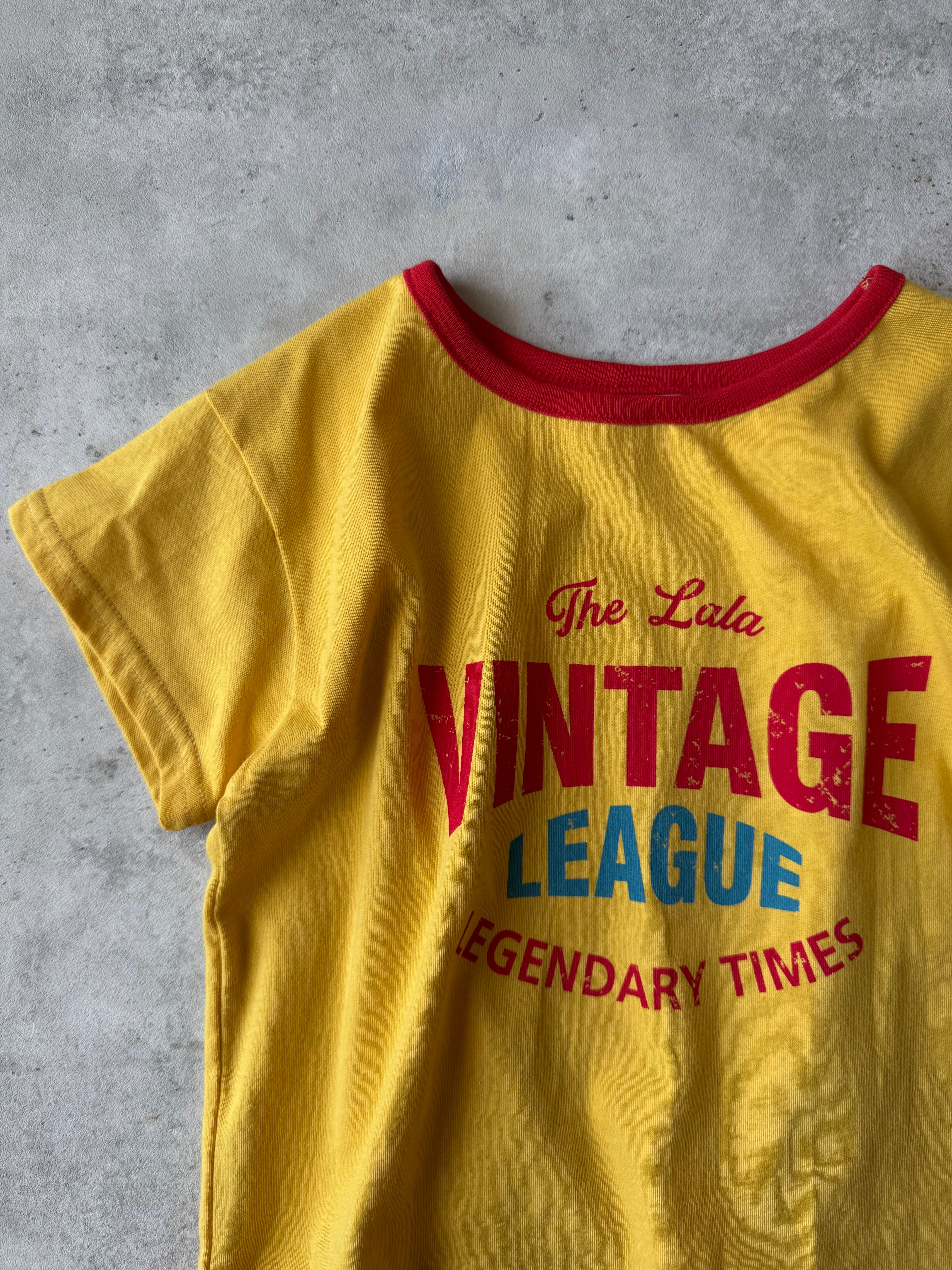 VINTAGE リンガー Tee（80〜120cm）4101