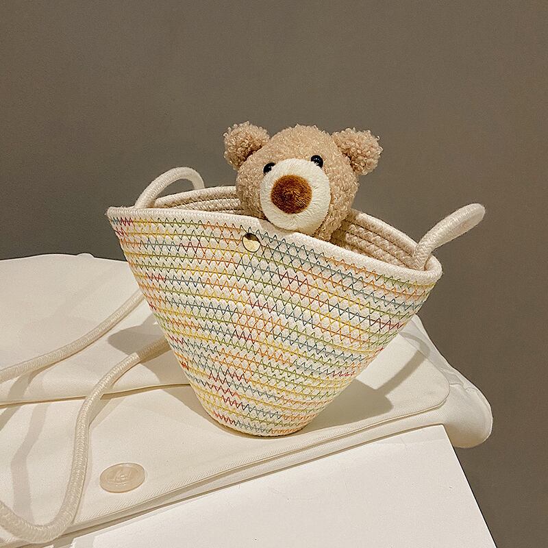 新しい小さなバッグ女性バッグ2020新しい波夏の野生のメッセンジャーバッグins純赤漫画のショルダーバケットバッグ Tiancai_Wing_Bag6377338