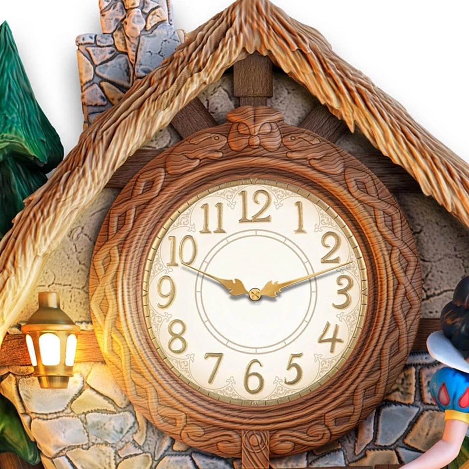新品】ブラッドフォードエクスチェンジ ディズニー 白雪姫 壁掛け時計