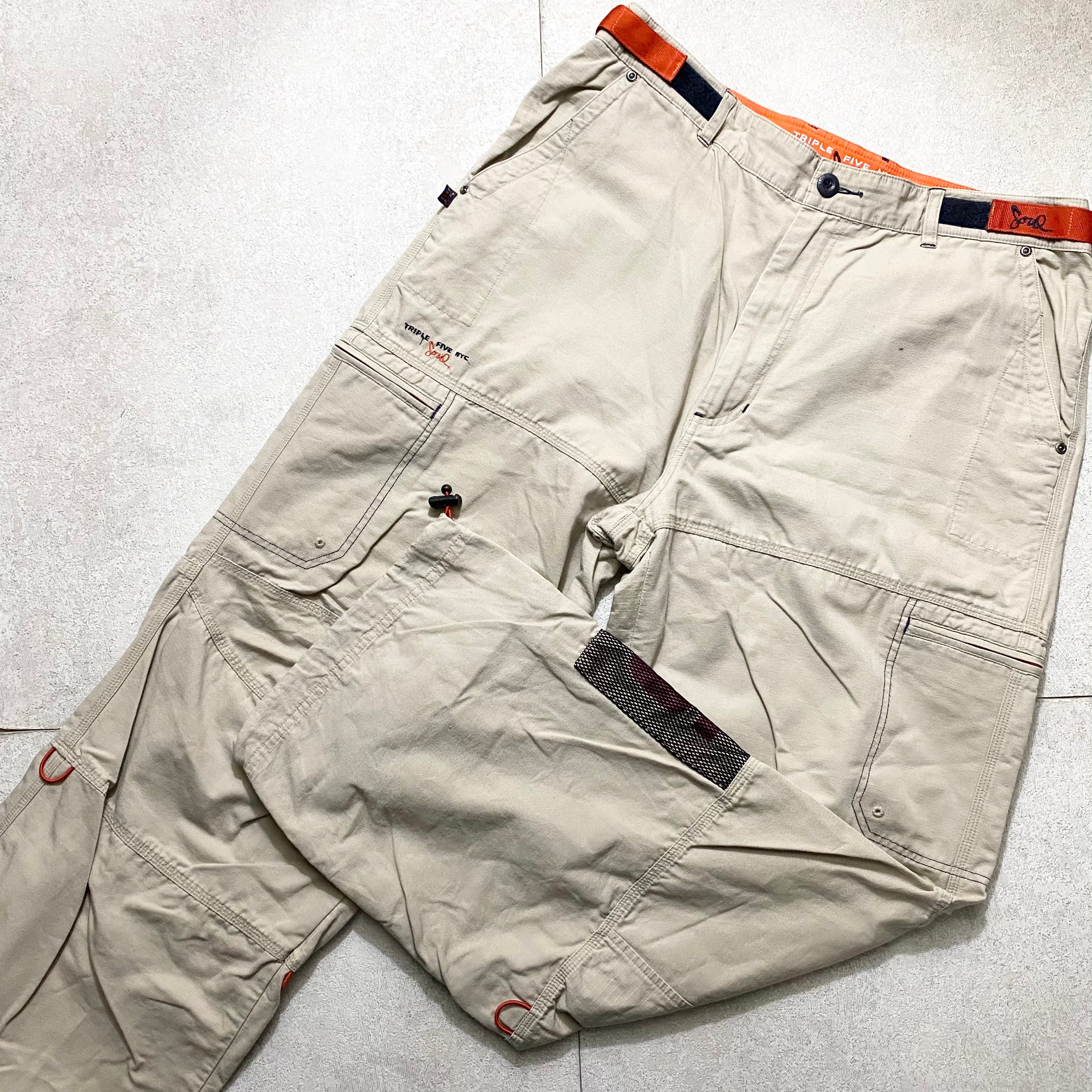 TRIPLE FIVE SOUL cargo pants | NOIR ONLINE powered by BASE TRIPLE FIVE SOUL cargo pants | NOIR ONLINE powered by BASE