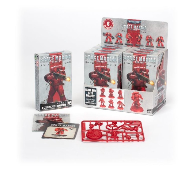 【1BOX8個入り】スペースマリーン・ヒーローズ2023:ブラッドエンジェル・コレクション2 SPACE MARINES HEROES 2023: BLOOD ANGELS COLLECTION TWO