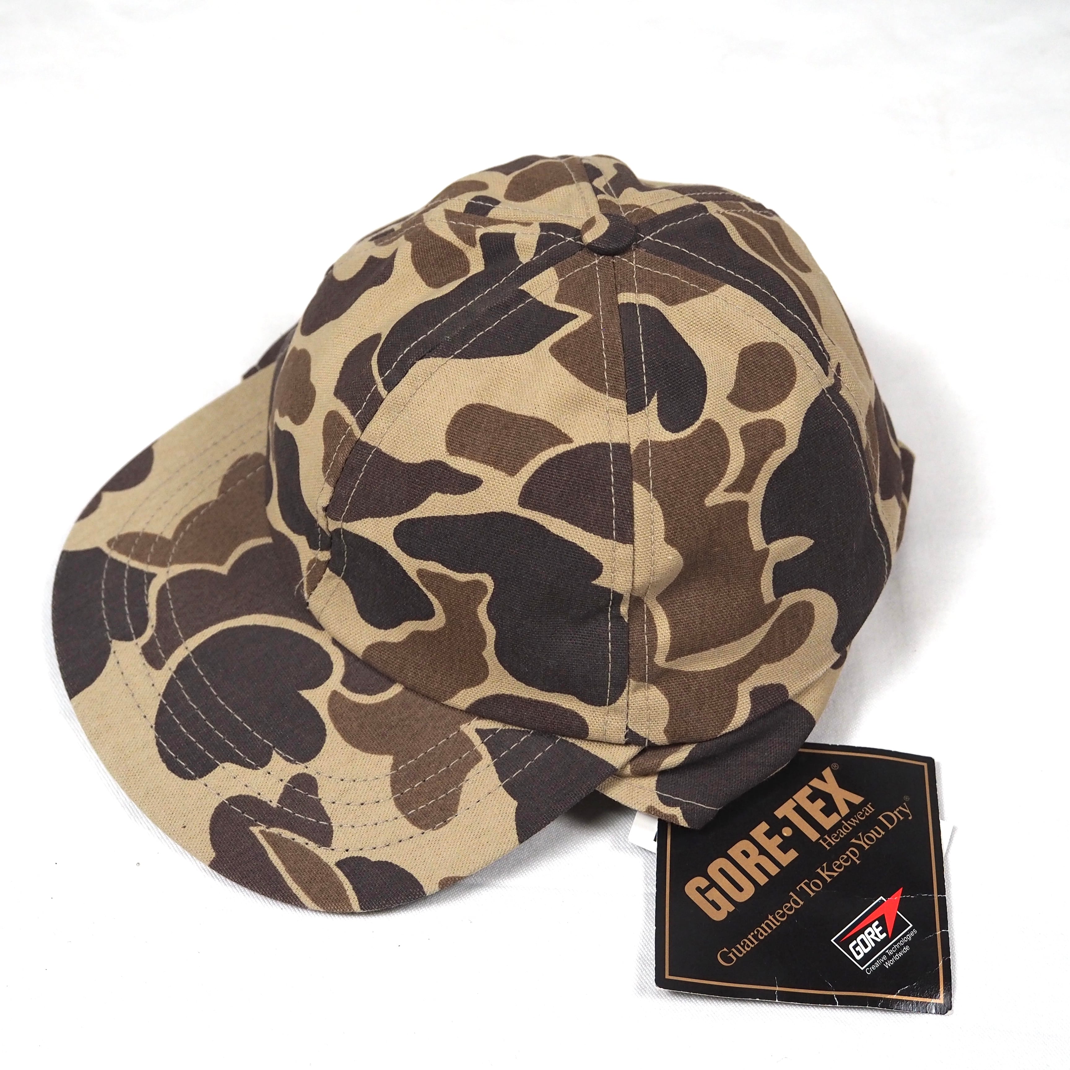 NOS】Orvis GORE-TEX×Thinsate sun shade hunting cap frogskin camo