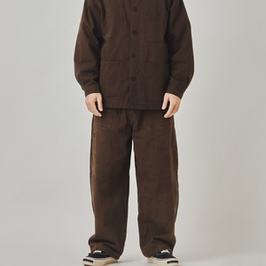 WIDE WORK COTTON TROUSERS N3452