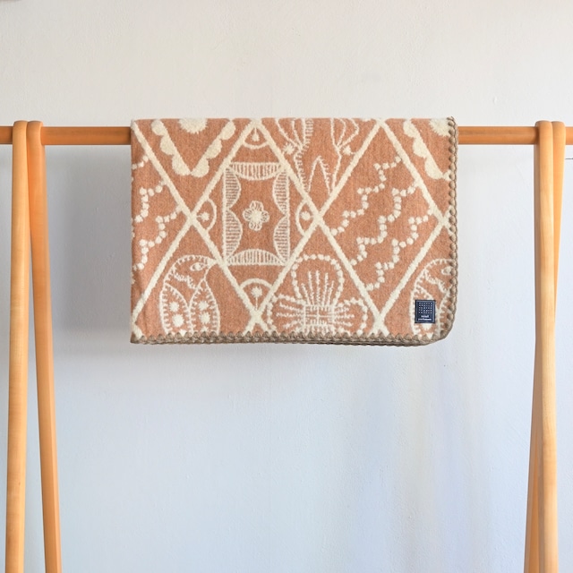 《mina perhonen》symphony ブランケット(XS) / light brown