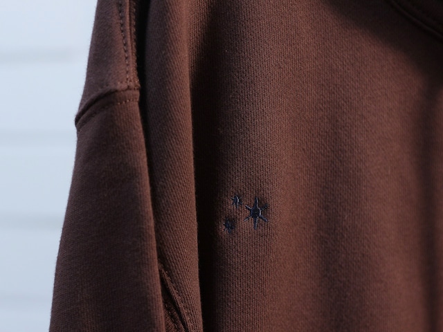 GarageUW COTTON PULLOVER GRAPHIC PARKA （BROWN BARRET HORSE）