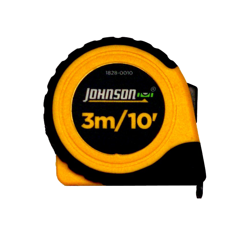 Johnson Level 3mメジャースケール （インチ/メトリック併記）