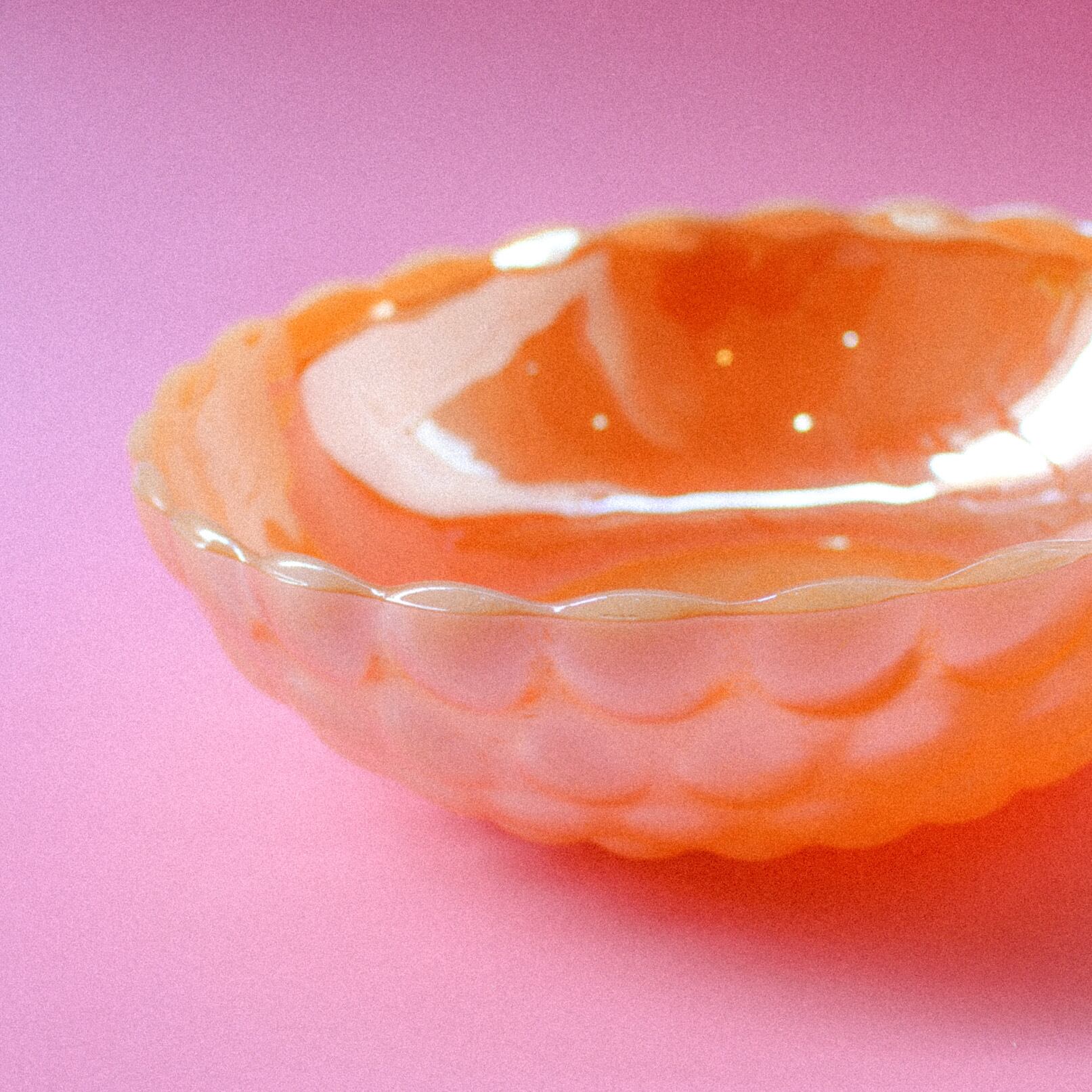 Vintage Milk Glass Salad Bowl LOOP / ヴィンテージ vintage 雑貨 インテリア