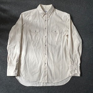 GUY ROVER IVORY WESTERN SHIRT《L》