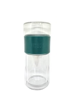 【フィルターイン ボトル】200ml  水出し ガラス ポット ポータブル お茶 冷水筒 麦茶 保温 保冷 おしゃれ 収納ケース