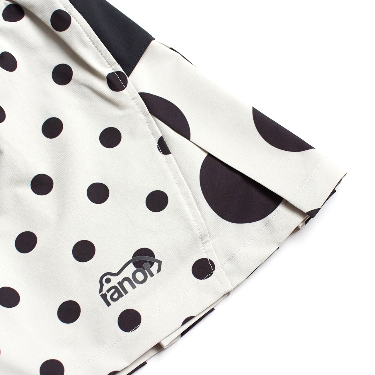 ranor（ラナー）DOT PLEATS SKIRT - CRAZY BEIGE レディース