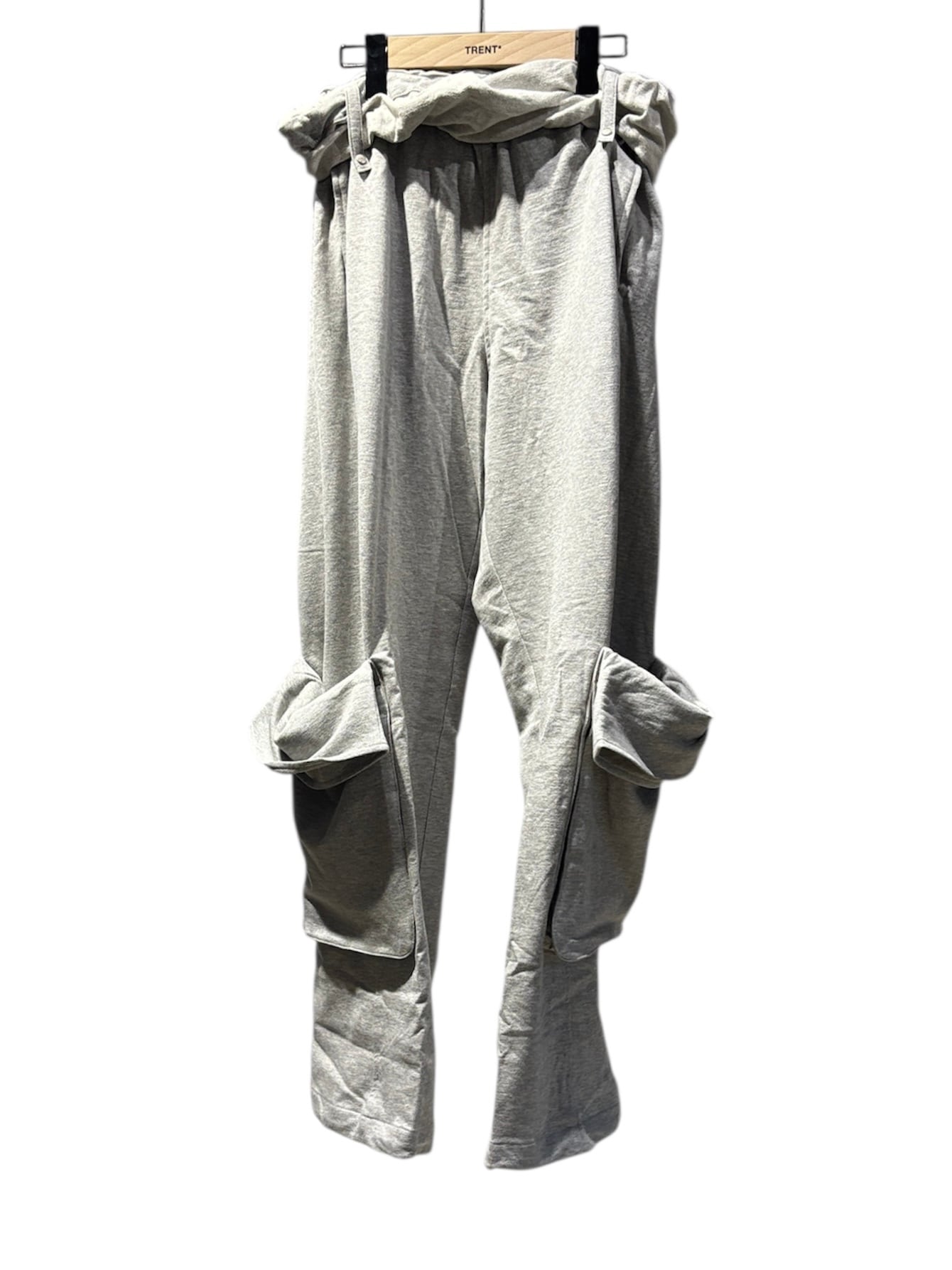 26SS】OPEN YY オープン ワイワイ / ROLLED WAIST SWEAT CARGO PANTS