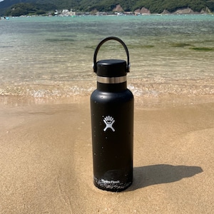 MapTravel × Hydro Flask 2021 コラボボトル18oz Black