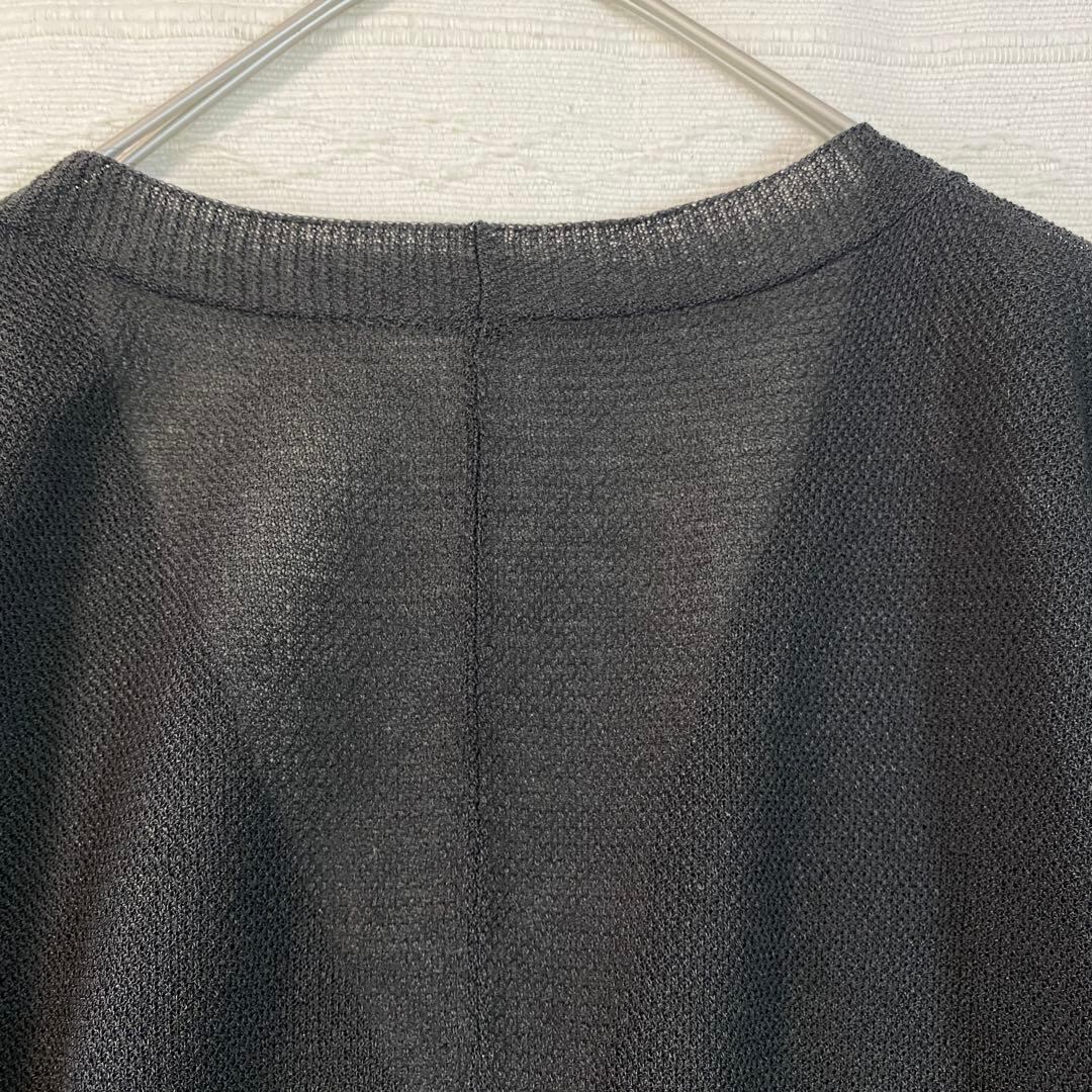 A63】 新品 即納 BEARDSLEY シアーサラッとカーディガン ビアズリー 茶