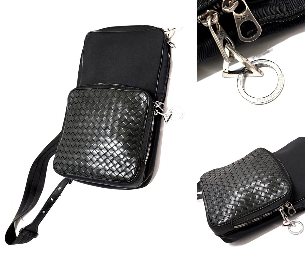 BOTTEGA VENETA ボッテガヴェネタ イントレチャートレザー スリング
